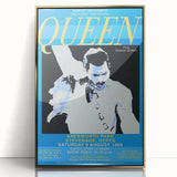 Queen 1986 Knebworth Park Concert Poster - August 9th