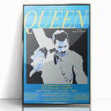Queen 1986 Knebworth Park Concert Poster - August 9th