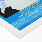 Queen 1986 Knebworth Park Concert Poster - August 9th