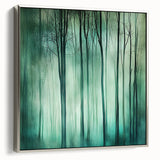 Framed abstract floral canvas art in silver frame, showcasing vibrant colors and intricate designs, perfect for modern home decor and enhancing living spaces.