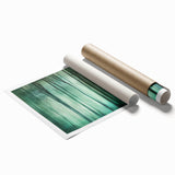 Abstract floral design rolled print showcasing vibrant colors and intricate patterns, perfect for home decor or art enthusiasts. Packaged securely in a cardboard tube for easy storage and transportation.