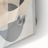 Geometric Abstract Wall Decor – Soft Neutral Modern Artwork