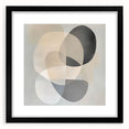 Geometric Abstract Wall Decor – Soft Neutral Modern Artwork