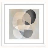 Geometric Abstract Wall Decor – Soft Neutral Modern Artwork