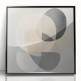 Geometric Abstract Wall Decor – Soft Neutral Modern Artwork