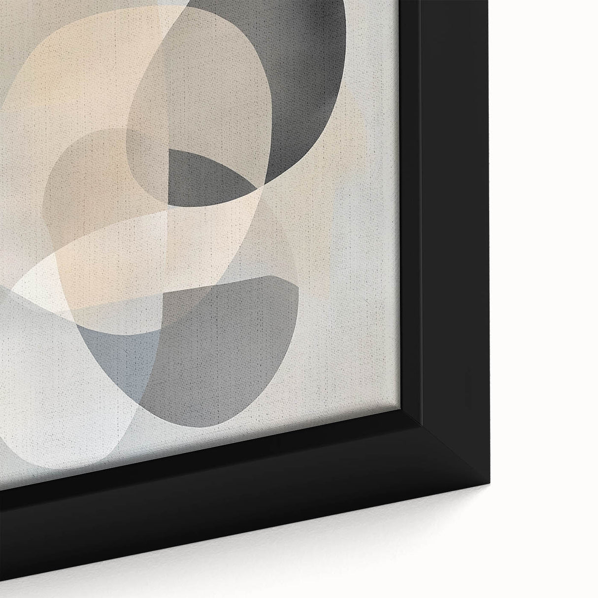 Geometric Abstract Wall Decor – Soft Neutral Modern Artwork