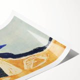 Expressionist Art: Two Women on the Shore - Abstract Expressionism Print