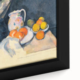 Cézanne Curtain and Fruit Still Life - Impressionist Wall Art Print