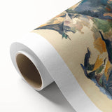 Cézanne Curtain and Fruit Still Life - Impressionist Wall Art Print