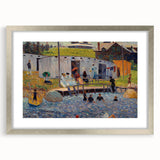 Modern Wall Art - The Bathing Hour by William Glackens - Coastal Scene Decor