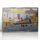 Modern Wall Art - The Bathing Hour by William Glackens - Coastal Scene Decor