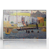 Modern Wall Art - The Bathing Hour by William Glackens - Coastal Scene Decor