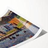 Modern Wall Art - The Bathing Hour by William Glackens - Coastal Scene Decor