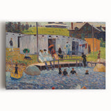 Modern Wall Art - The Bathing Hour by William Glackens - Coastal Scene Decor