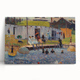 Modern Wall Art - The Bathing Hour by William Glackens - Coastal Scene Decor