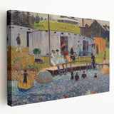 Modern Wall Art - The Bathing Hour by William Glackens - Coastal Scene Decor