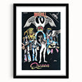 Queen Rock 'N' Roll Comics 1984 Concert Poster