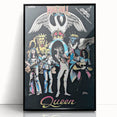 Queen Rock 'N' Roll Comics 1984 Concert Poster