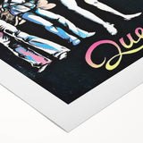 Queen Rock 'N' Roll Comics 1984 Concert Poster