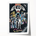 Queen Rock 'N' Roll Comics 1984 Concert Poster
