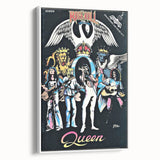 Queen Rock 'N' Roll Comics 1984 Concert Poster