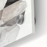 Dining Room Wall Decor – Modern Textured Collage Art Print