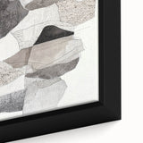 Dining Room Wall Decor – Modern Textured Collage Art Print