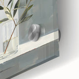 Minimalist Olive Branch Wall Art - Modern Canvas for Living Room