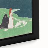 Expressionist Art: Two Women on the Shore - Edvard Munch Painting Print