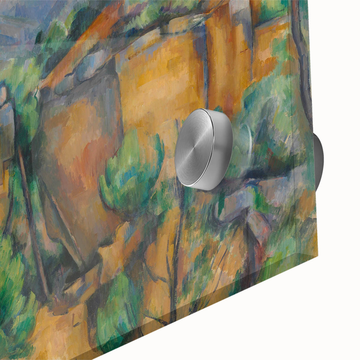Cézanne Montagne Sainte-Victoire - Impressionist Landscape Print
