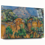 Cézanne Montagne Sainte-Victoire - Impressionist Landscape Print