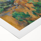 Cézanne Montagne Sainte-Victoire - Impressionist Landscape Print