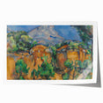 Cézanne Montagne Sainte-Victoire - Impressionist Landscape Print