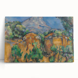 Cézanne Montagne Sainte-Victoire - Impressionist Landscape Print