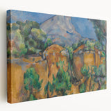 Cézanne Montagne Sainte-Victoire - Impressionist Landscape Print