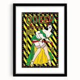 Queen 1977 Chicago Stadium Concert Poster - Thin Lizzy