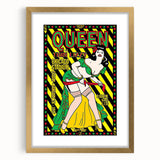 Queen 1977 Chicago Stadium Concert Poster - Thin Lizzy