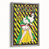 Queen 1977 Chicago Stadium Concert Poster - Thin Lizzy