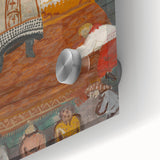 Expressionist Art: Upheaval - Vibrant Abstract Expressionism Print