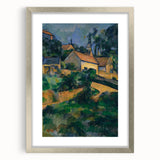 La Route Tournante à Montgeroult - Impressionist Art by Cézanne
