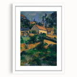 La Route Tournante à Montgeroult - Impressionist Art by Cézanne