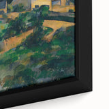 La Route Tournante à Montgeroult - Impressionist Art by Cézanne