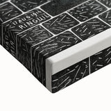 Modern Wall Art: Bold Owl Illustration in Black & White – Minimalist Decor