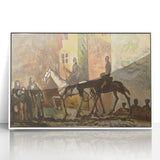 Expressionist Art: Victorious Return - Abstract Expressionism Print