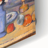 Le Vase Bleu - Impressionist Still Life by Paul Cézanne