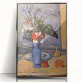 Le Vase Bleu - Impressionist Still Life by Paul Cézanne