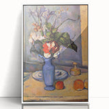 Le Vase Bleu - Impressionist Still Life by Paul Cézanne