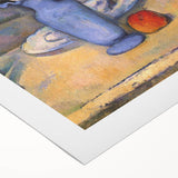 Le Vase Bleu - Impressionist Still Life by Paul Cézanne