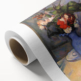 Le Vase Bleu - Impressionist Still Life by Paul Cézanne