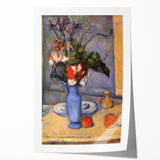 Le Vase Bleu - Impressionist Still Life by Paul Cézanne